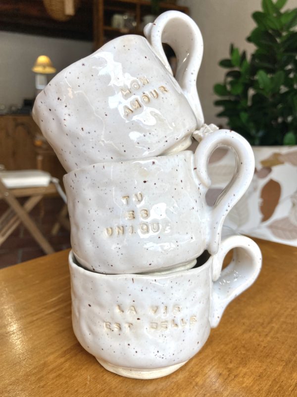 Collection  Romantica - Tasse "Mon amour"