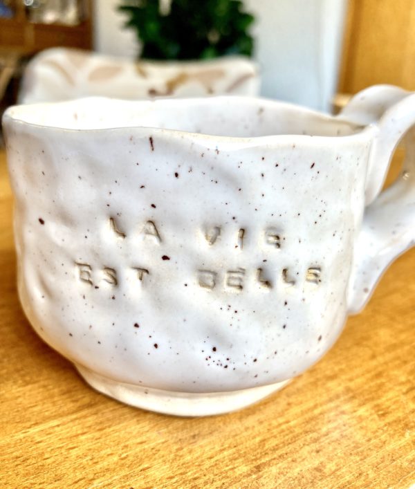 Collection  Romantica - Tasse "La vie est belle" – Image 4